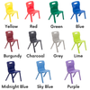 Titan 4 Leg Classroom Chair H385mm Ages 8-10 Years Titan One Piece Chairs H380mm | Classroom School Chairs | www.ee-supplies.co.uk