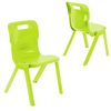 Titan One Piece Classroom Chair H430mm Ages 11-14 Years Titan One Piece Chairs H430mm | One Piece School Chairs | www.ee-supplies.co.uk