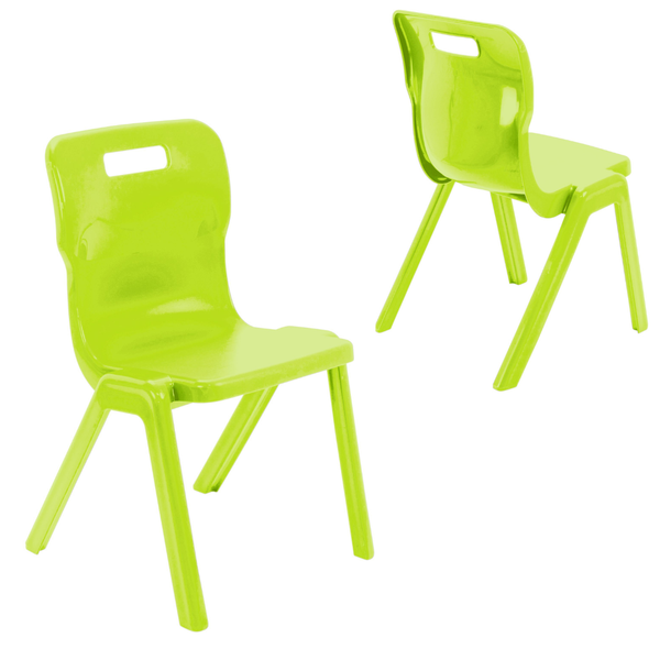 Titan One Piece Classroom Chair H430mm Ages 11-14 Years