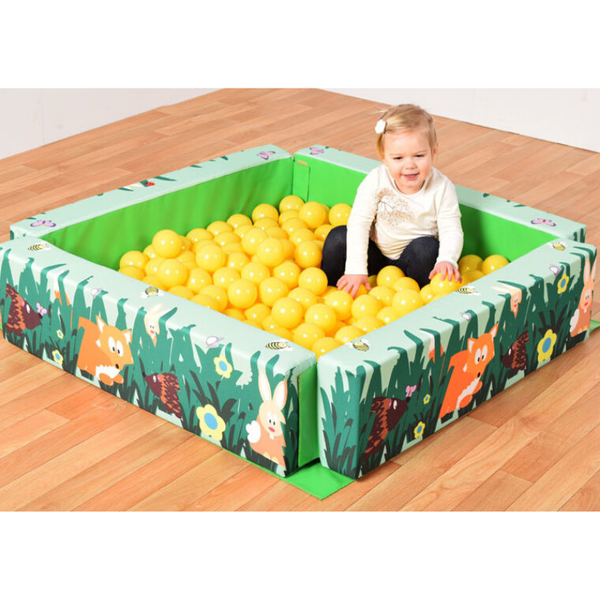 Soft Play Sensory Toddler Ball Pool - Woodland