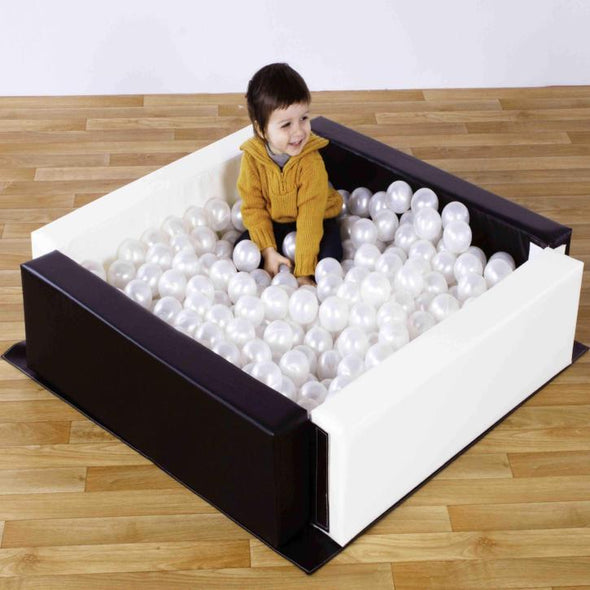 Sensory Toddler Ball Pool - Black & White - Educational Equipment Supplies