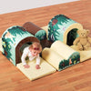 Toddler Tunnels & Bumps Soft Play Set - Woodland - Educational Equipment Supplies
