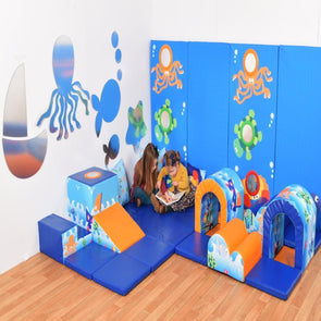Soft Play Toddler Den Sand & Sea Corner - Educational Equipment Supplies