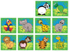 Town & Country™ Zoo Animals Mini Placement Carpets W400 x D400mm - Educational Equipment Supplies