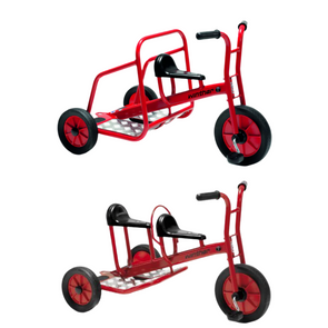 Winther Viking Trike Transport Bundle 2 - Viking Ben Hur + Viking Taxi - Educational Equipment Supplies