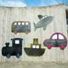Transport Outdoor Chalkboard Set - Educational Equipment Supplies
