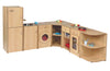 TW Role Play Wooden Kitchen Set 2 - Educational Equipment Supplies