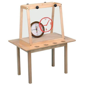 Two Sided Table Easel With Perspex - Educational Equipment Supplies