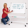 Junior Mobile Tilting Whiteboard - Educational Equipment Supplies