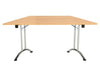 Union Folding Table - Trapezoidal 1600 x 800mm - Educational Equipment Supplies