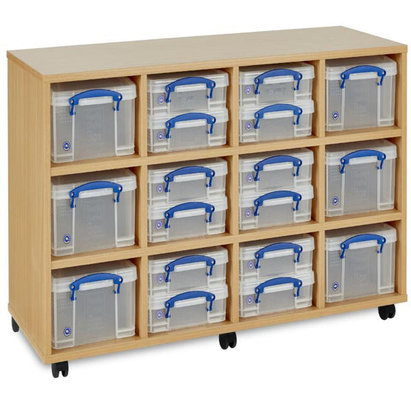 Really Useful Box Tray Storage Unit - 24 x 4L - 12 x 9L