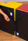 Soft Play Up & Over Set - Black & White - Educational Equipment Supplies