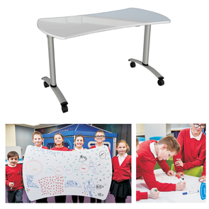 Utile Whiteboard Mobile Table - Educational Equipment Supplies