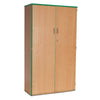 Value Coloured Edge Cupboard + 1 Fixed & 4 Adj Shelves - W102 x D47 x H181cm Value Coloured Edge Cupboard + 1 Fixed & 4 Adj Shelves - W102 x D47 x H181cm | School Cupboard Storage | www.ee-supplies.co.uk