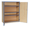 Value Coloured Edge Wooden Cupboard + 1 Fixed & 2 Adj Shelves - W102 x D47 x H126cm Value Coloured Edge Wooden Cupboard + 1 Fixed & 2 Adj Shelves - W102 x D47 x H126cm | School Cupboard Storage | www.ee-supplies.co.uk