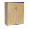 Value Coloured Edge Wooden Cupboard + 1 Fixed & 2 Adj Shelves - W102 x D47 x H126cm Value Coloured Edge Wooden Cupboard + 1 Fixed & 2 Adj Shelves - W102 x D47 x H126cm | School Cupboard Storage | www.ee-supplies.co.uk