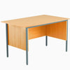 Basic Rectangular Single Desk + Modesty Panels - Educational Equipment Supplies