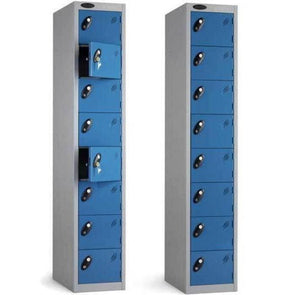 Probe Steel School Locker - Eight Door - Educational Equipment Supplies