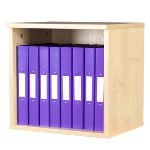 Wall Mountable File  Storage Units - 5 File Open Unit - Educational Equipment Supplies