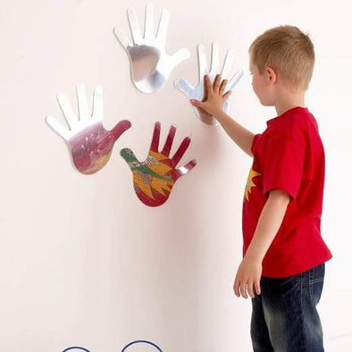 Hands Plastic Safety Wall Mirrors - Educational Equipment Supplies