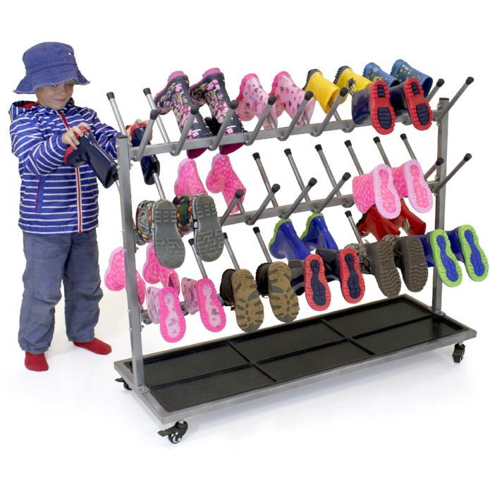 Wellington Boot Storage Rack | Educational Equipment Supplies