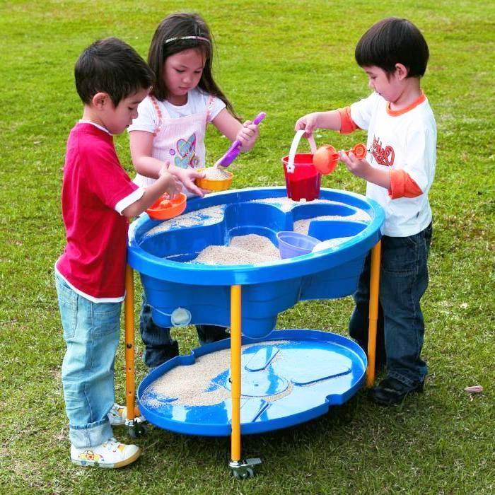 Weplay Nursery Sand And Water Table - Blue | Educational Equipment Supplies