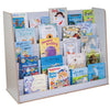 Wide Free Standing Book Display Unit - Educational Equipment Supplies