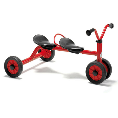 Winther Mini Viking Push Bike for 2 - Ages 1-3 Years - Educational Equipment Supplies