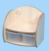 TW Nursery Mini Simple Shelf Unit - Maple - Educational Equipment Supplies