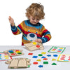 Wooden Lacing Clothes Set - 54 Pieces Wooden Addition & Subtraction Dominoes |  www.ee-supplies.co.uk