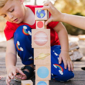 Wooden Planet Building Blocks Wooden Animals In The Wild | Wooden Toys | www.ee-supplies.co.uk