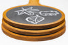 Wooden Chalk Board Paddles Pack 3 Wooden Chalk Board Paddles Pack 3  | www.ee-supplies.co.uk