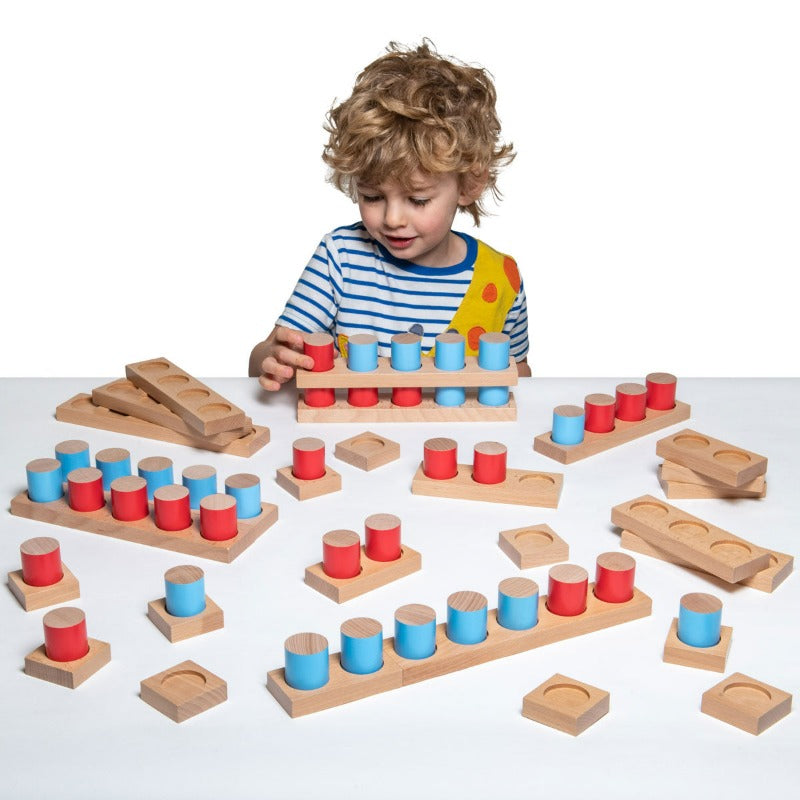 Conting Blocks Wooden Counting Blocks | Educational Equipment Supplies