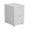 Wooden Filing Cabinet - 2 Drawer - White - Educational Equipment Supplies