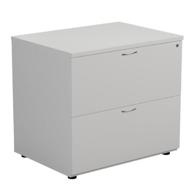 Wooden Filing Cabinet - 3 Drawer - White - Educational Equipment Supplies