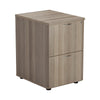 Wooden Filing Cabinet - 2 Drawer - Grey Oak - Educational Equipment Supplies
