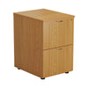 Wooden Filing Cabinet - 2 Drawer - Oak - Educational Equipment Supplies