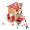 Wooden Fire Station & Fire Engine Set Wooden Fire Station & Fire Engine Set | Wooden Toys | www.ee-supplies.co.uk