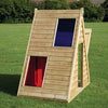Wooden Hide and Shade Outdoor Den - Educational Equipment Supplies