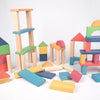 Rainbow Wooden Jumbo Block Set - Pk54 - Educational Equipment Supplies