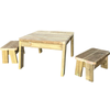 Wooden Mini Table & Benches Wooden Mini Table & Benches | Great Outdoors | www.ee-supplies.co.uk