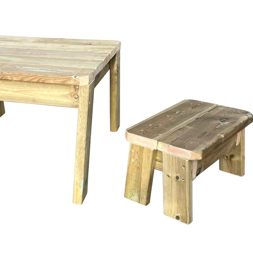 Wooden Mini Table & Benches | Educational Equipment Supplies