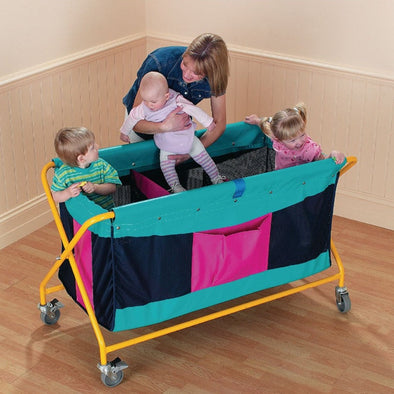 Baby Evacuation Trolley Wooden Nursery Evacuation Cot | Cots | www.ee-supplies.co.uk