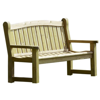 Senior Pressure Treated Wooden 3 Seater Bench Wooden outdoor Bench | Outdoor Seating | www.ee-supplies.co.uk