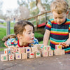 Wooden Picture ABC Building Blocks Wooden Picture ABC Building Blocks | Wooden Construction | www.ee-supplies.co.uk