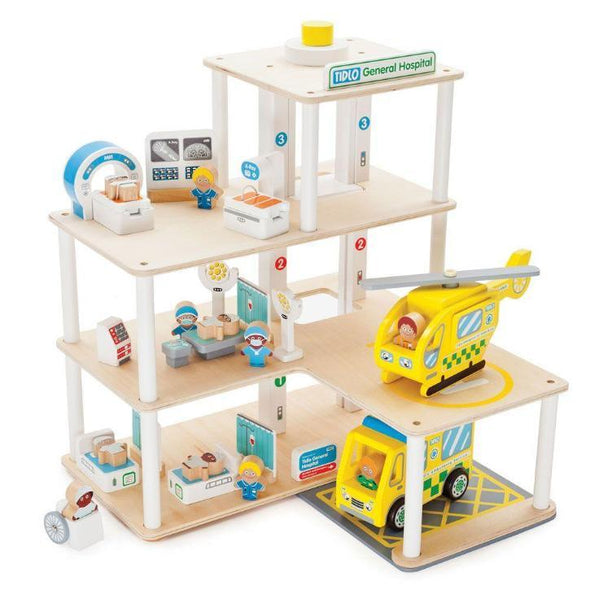 Wooden Play Hospital Set - Educational Equipment Supplies