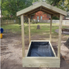 Wooden Sandpit Shelter Wooden Sand & Water Table Slide Away | Sand & Water | www.ee-supplies.co.uk