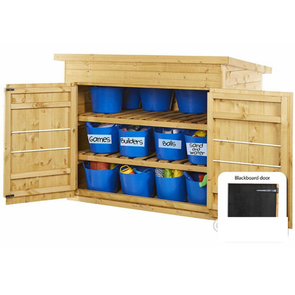 Wooden Outdoor Tub Storage Shed Wooden Shed Market Store | ee-supplies.co.uk