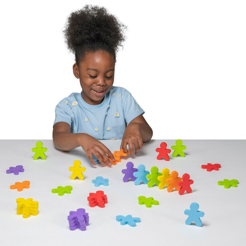 Wooden Sorting People | Educational Equipment Supplies