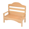 RS Fairy Table Soldi Beech Reading Bench Nursery Seat - Educational Equipment Supplies